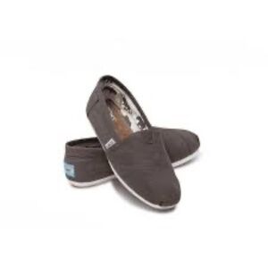 Toms Classic Ash Canvas Slip On - 10
